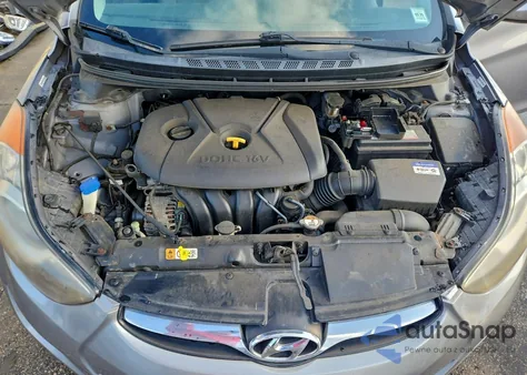 2012 Hyundai Elantra Gls from USA, damaged, VIN KMHDH4AEXCU463834